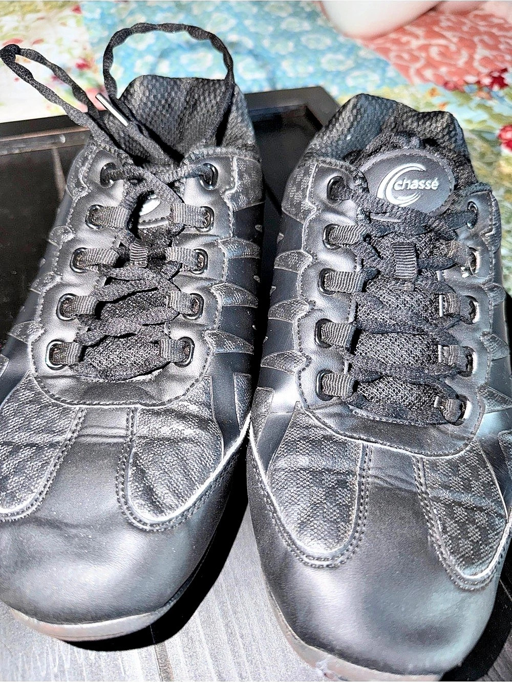 ChassΓ© Apex Cheerleading Shoes Black Womenβs 7.5 S1702